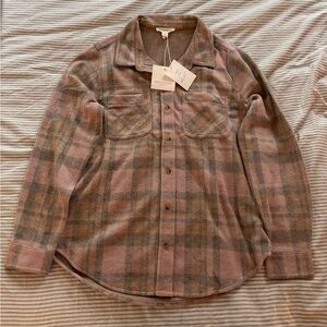 Beachlunchlounge Plaid Flannel Jacket & Shirt